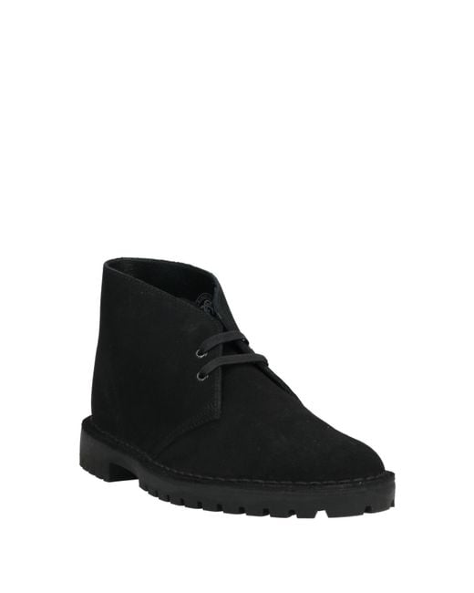 Clarks Black Ankle Boots for men