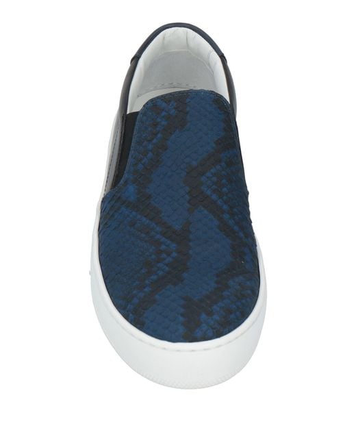 Sergio Rossi Blue Trainers for men