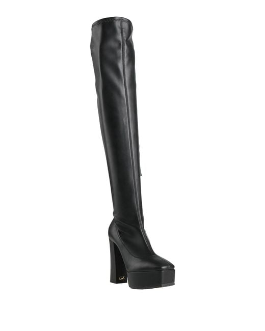 Giuseppe Zanotti Black Boot Leather