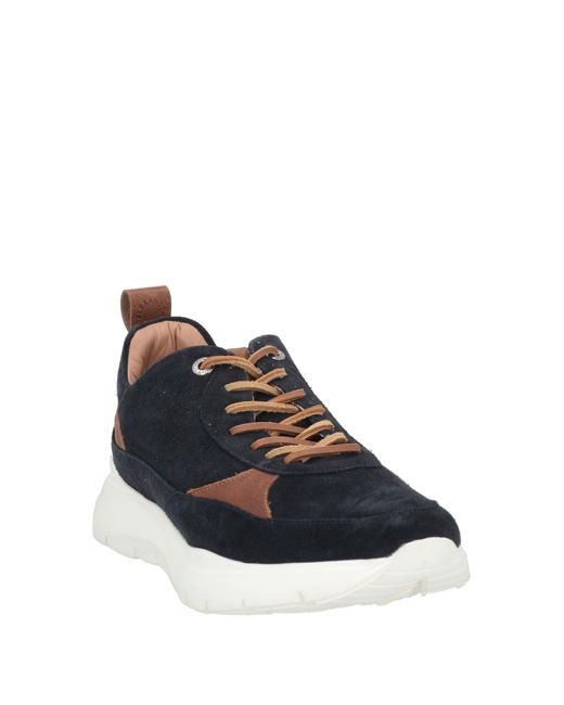 Alexander Smith Blue Sneakers Leather for men
