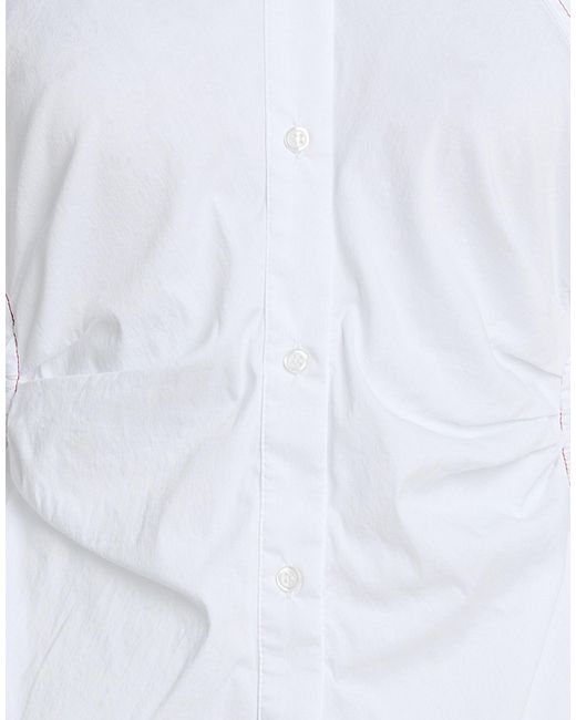 Dixie White Shirt Cotton, Polyamide, Elastane