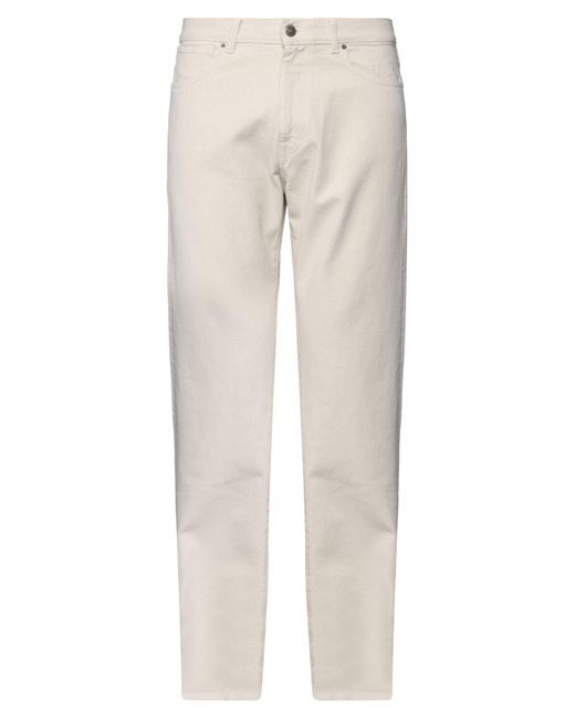 424 White Trouser for men