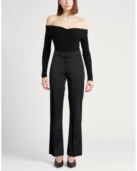 Drumohr Black Trouser
