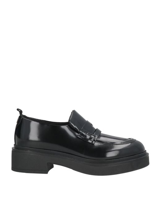 Emporio Armani Black Mokassin