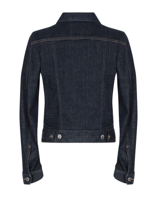 DSquared² Blue Denim Outerwear