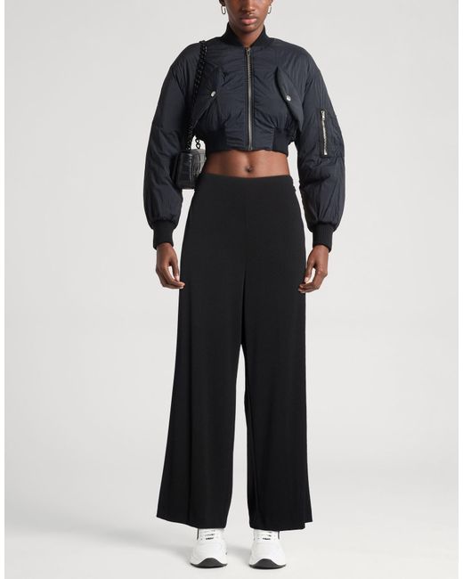 Diana Gallesi Blue Pants Polyester, Elastane