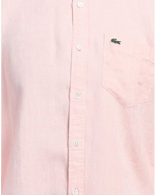 Lacoste Pink Shirt for men
