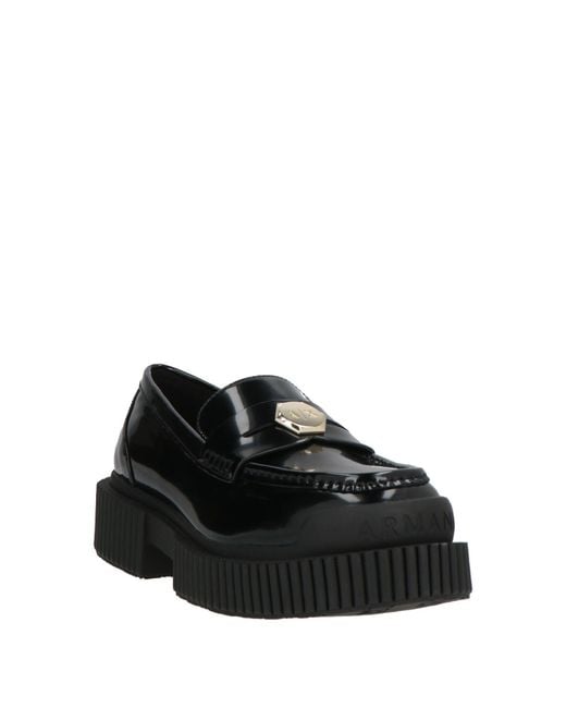 ARMANI EXCHANGE Black Loafer