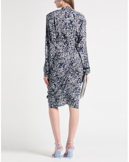 Isabel Marant Gray Midi-Kleid