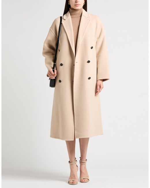 Rag & Bone Natural Coat Virgin Wool, Polyamide
