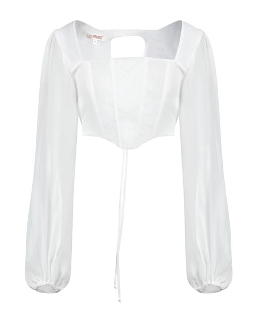 Kontatto White Top Polyester