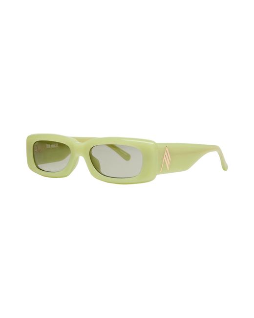 The Attico Green Sunglasses