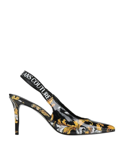 Versace Jeans Couture Metallic Pumps