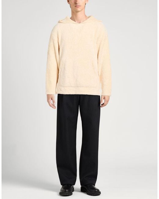 Sandro Natural Cream Sweatshirt Cotton, Polyamide for men