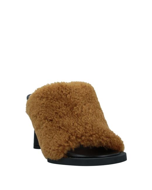 Jacquemus Brown Sandals