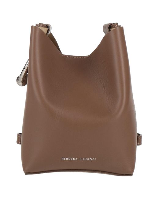 Rebecca Minkoff Brown Light Handbag Soft Leather