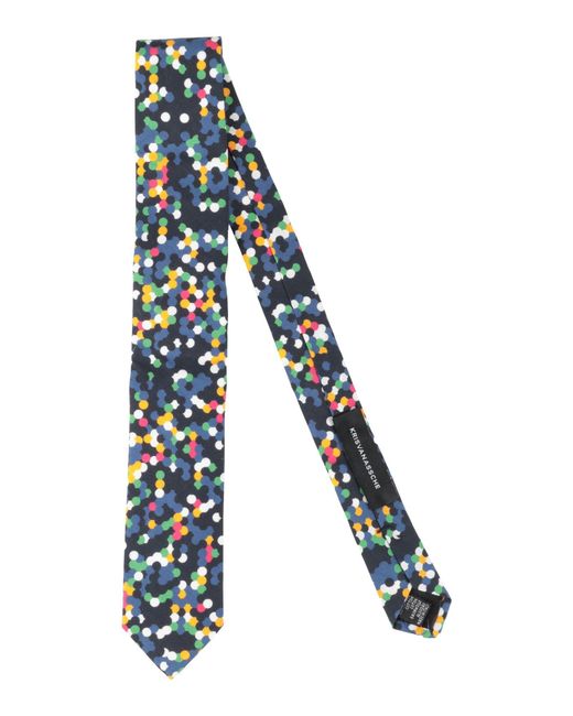 Kris Van Assche Blue Ties & Bow Ties Cotton for men