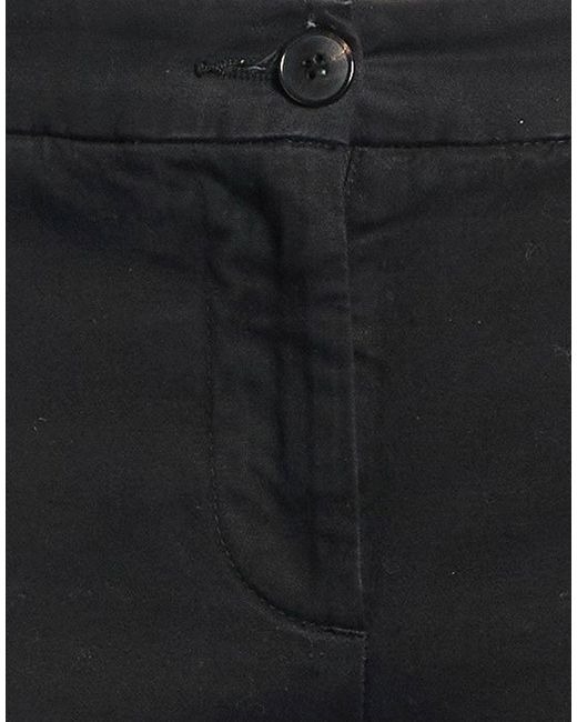 Douuod Black Pants Cotton, Elastane