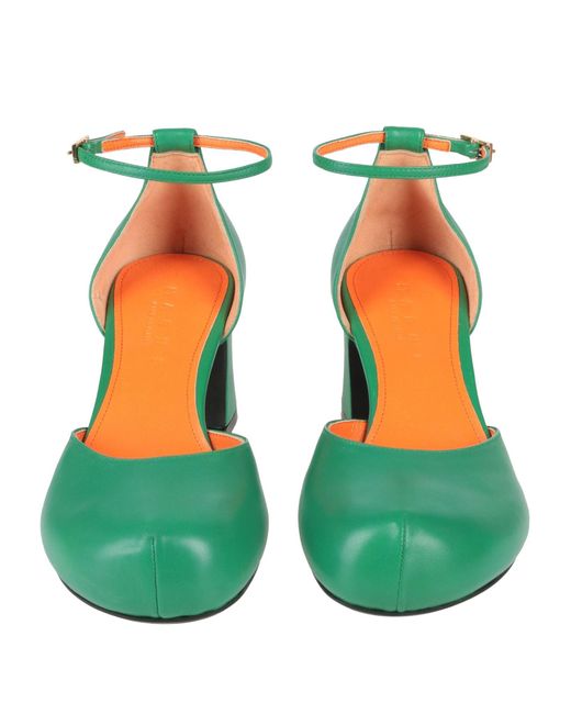 Zapatos de salón Marni de color Green