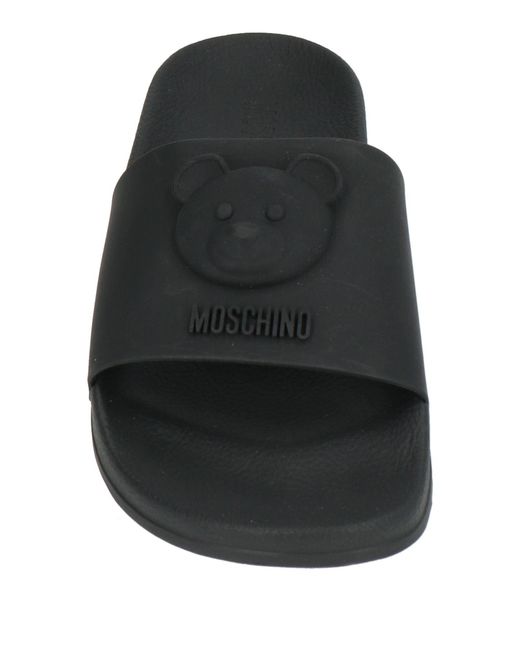 Moschino Black Sandals