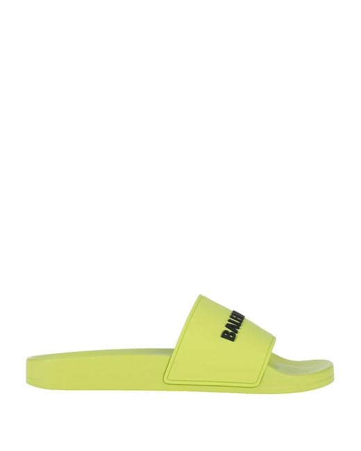 Balenciaga Green Sandals for men