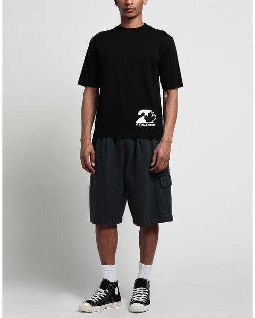 Camiseta DSquared² de hombre de color Black