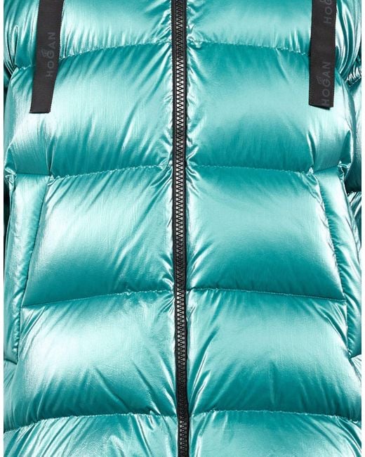 Hogan Green Puffer Polyamide