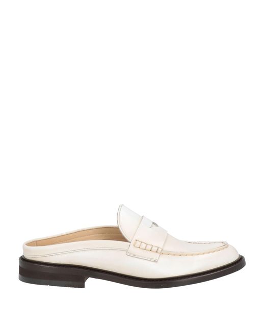Mules & Zoccoli di Doucal's in White