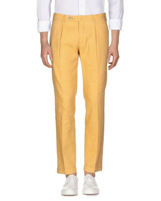 GTA IL PANTALONE Yellow Jeans for men