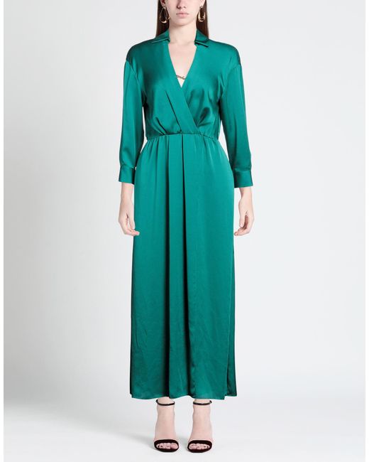 Pinko Green Maxi Dress