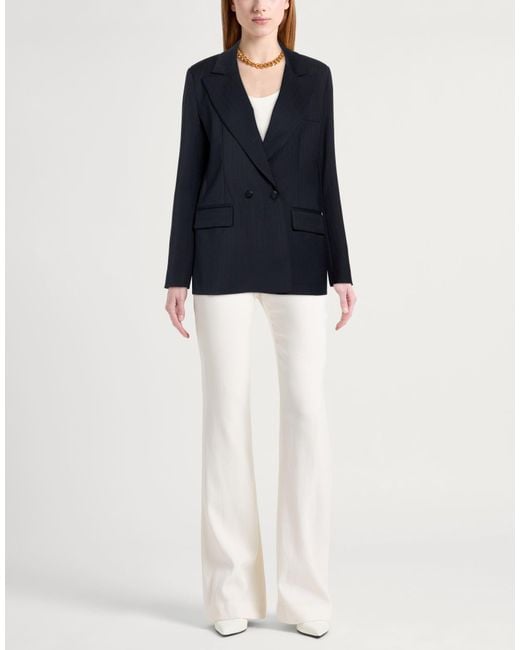 Ottod'Ame Blue Blazer Polyester, Wool, Elastane