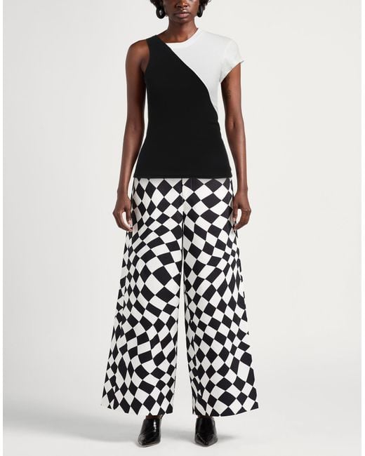 MM6 by Maison Margiela Black Top Cotton, Elastane
