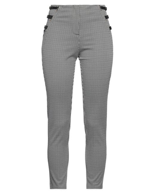 Cristinaeffe Gray Pants Polyester, Polyamide, Elastane