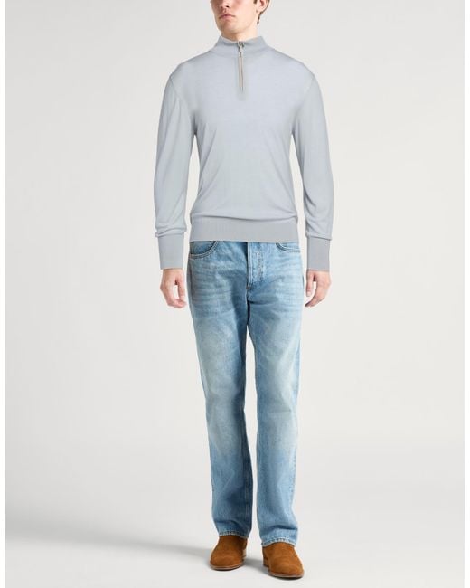 Eleventy Blue Turtleneck for men