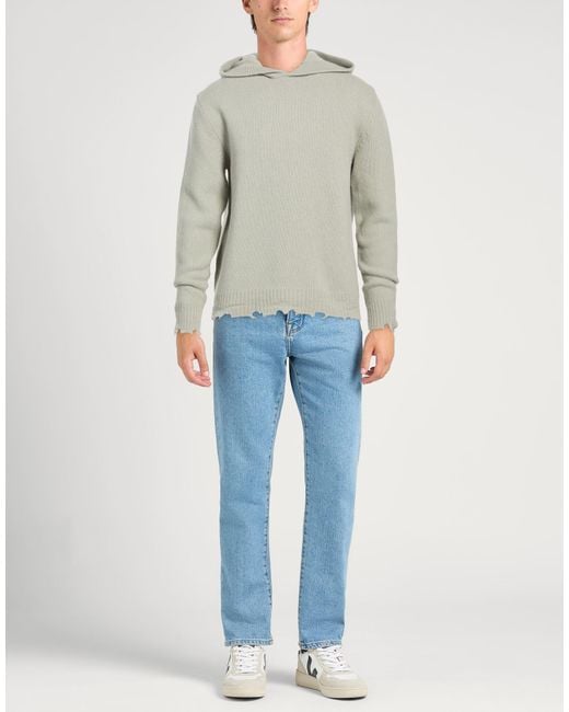 Giorgio Brato Gray Sweaters for men