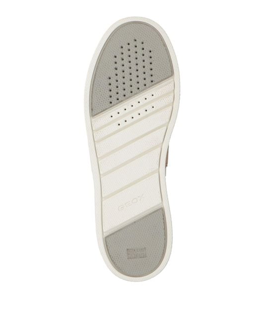 Geox White Trainers