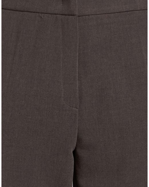 Clips Gray Tricot Pants Polyester, Viscose, Elastane