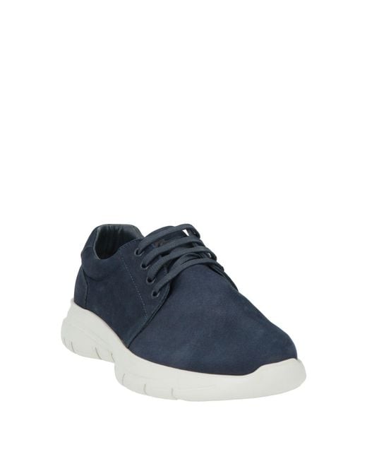 Frau Blue Sneakers Leather