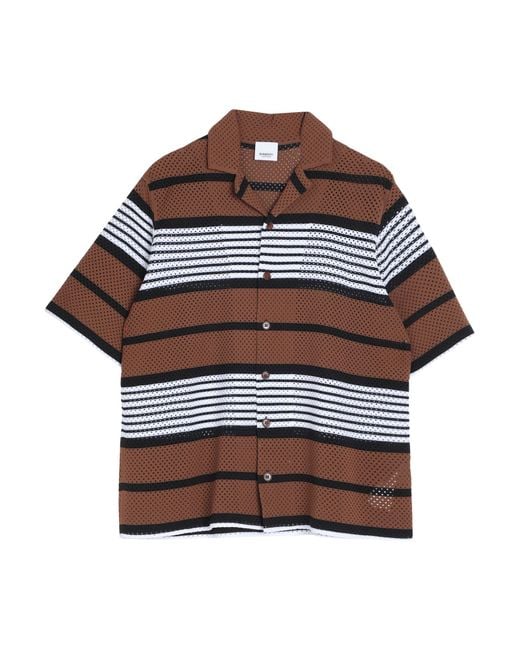 Burberry Brown Shirt for men