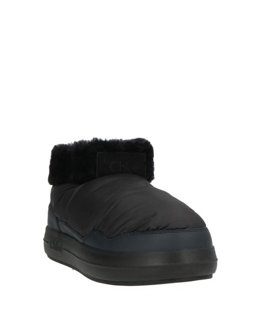 Chloé Black Ankle Boots