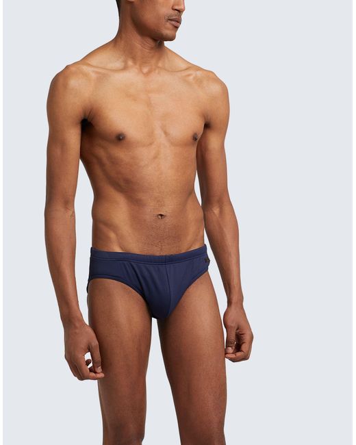 Emporio Armani Blue Bikini Bottoms & Swim Briefs for men