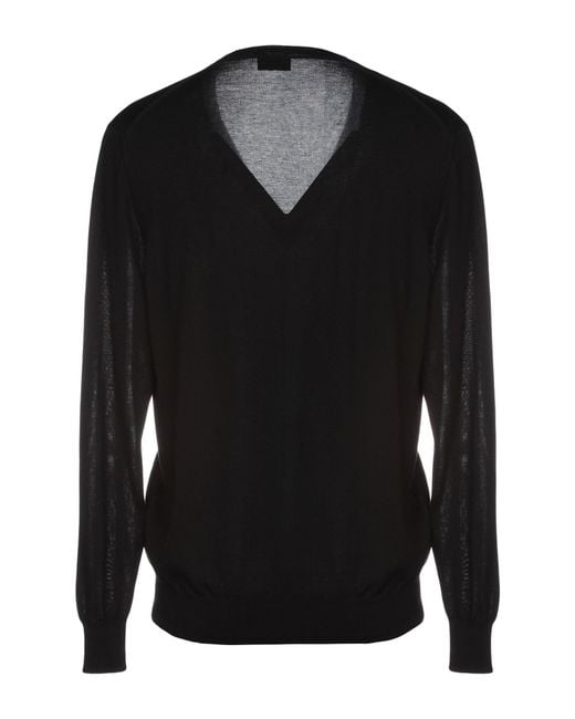 Drumohr Black Cardigan for men