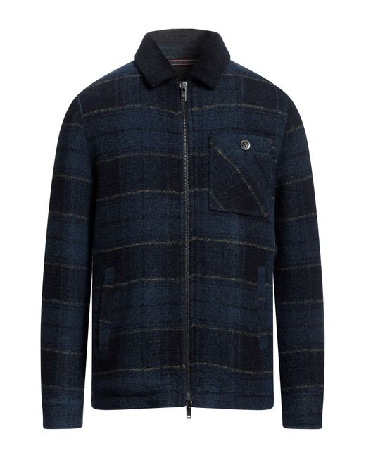 DISTRETTO 12 Blue Jacket for men