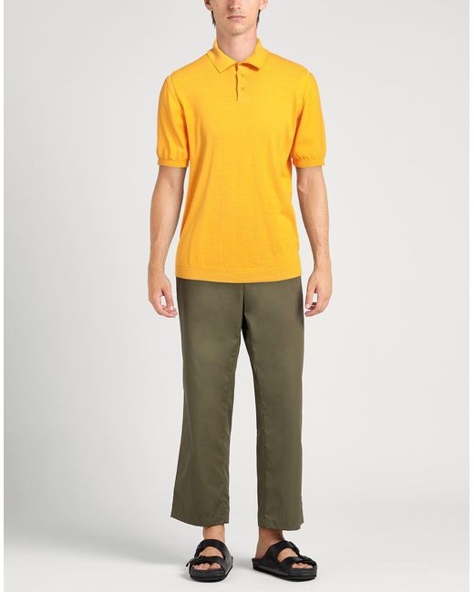 Pullover di Kangra in Yellow da Uomo