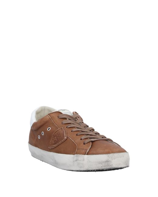 Philippe Model Brown Sneakers for men