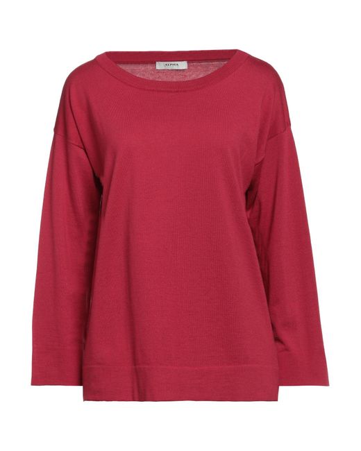 Alpha Studio Red Jumper