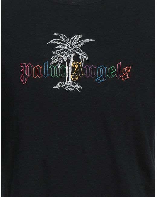 Palm Angels T-shirts in Black für Herren