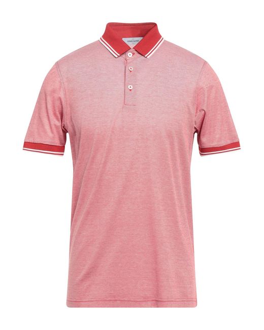 Gran Sasso Pink Polo Shirt for men