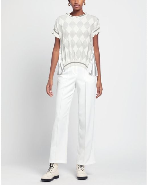 Ballantyne White Sweater