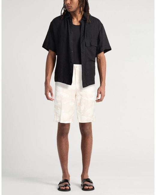 120% Lino Natural Shorts & Bermuda Shorts for men